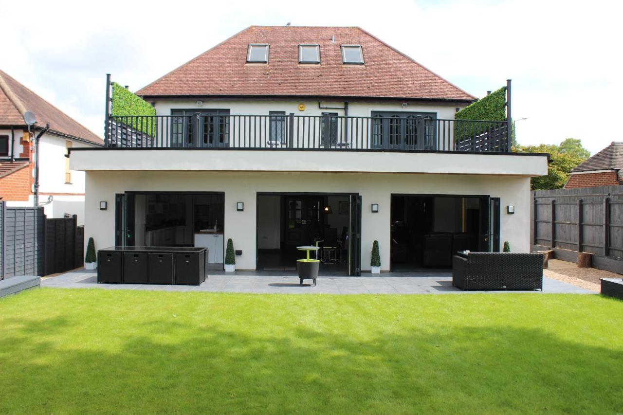 Modern Spacious House - Sleeps 16, Free Parking, Sun Terrace Нанітон Екстер'єр фото